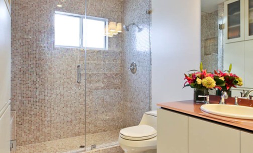Customized, Built-in Bathroom