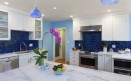 Kitchen in Blue | Oakland Hills