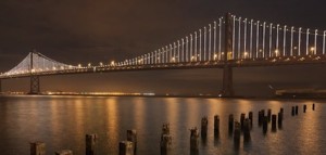 Roberts Electric LED lighting bay bridge